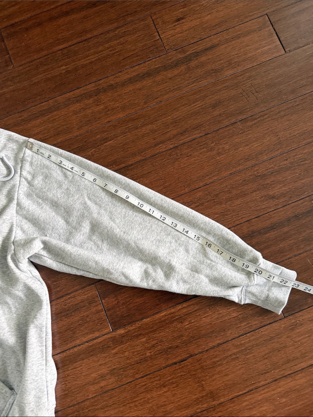 No Boundaries Light Gray Full-Zip Hoodie - Picture 5 of 6